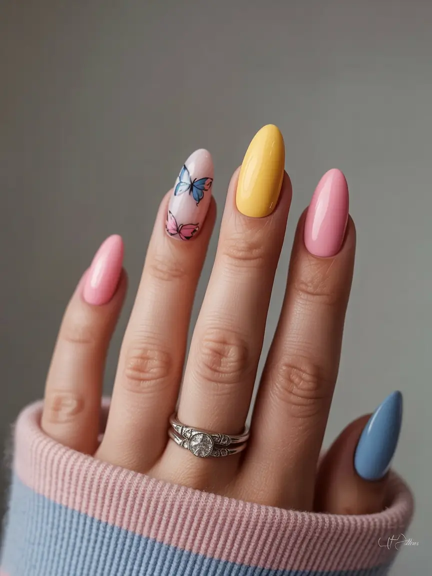 Almond Spring Nails Ideas: Fresh & Stylish Designs for the New Season