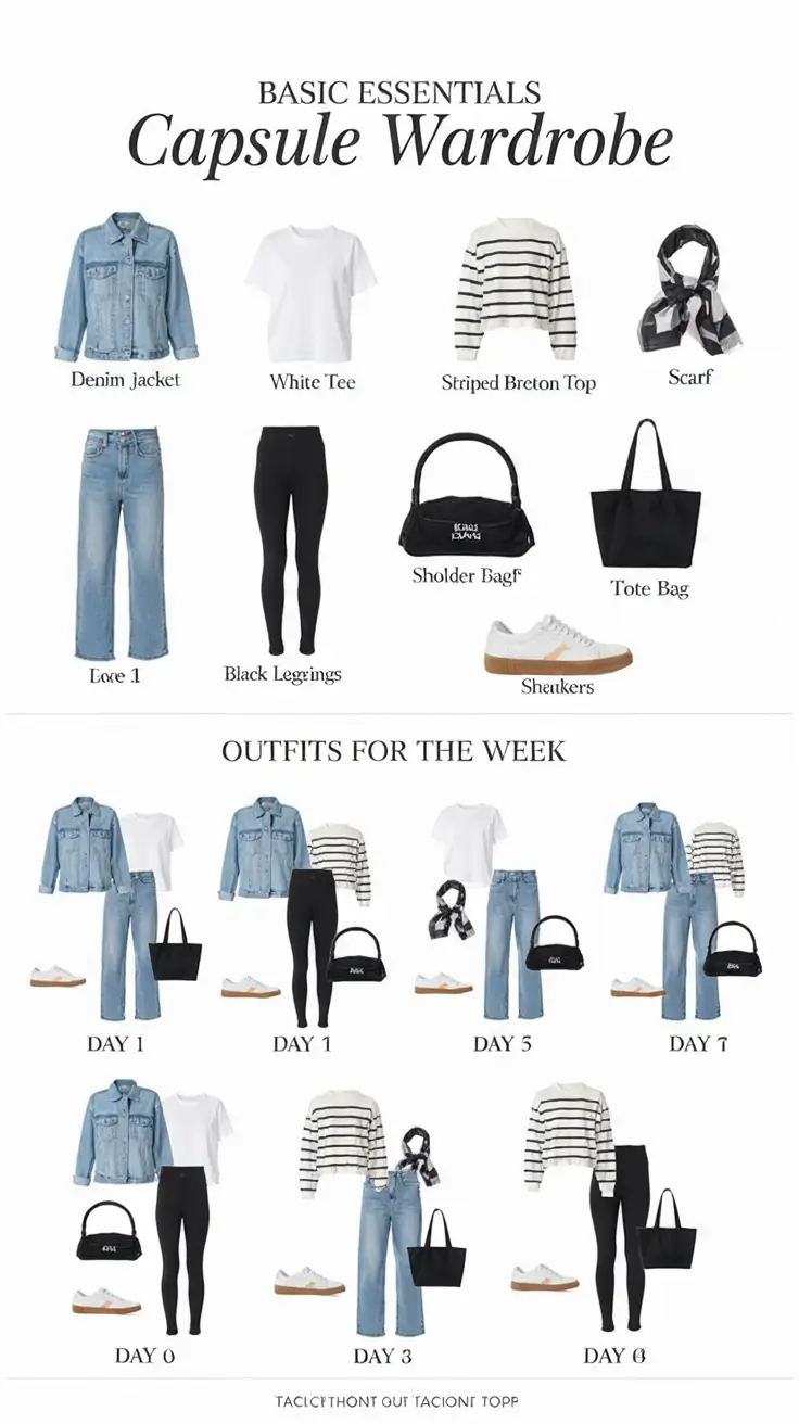 Capsule Wardrobe Outfit Ideas 2026: Minimalist Looks for Effortless Style
