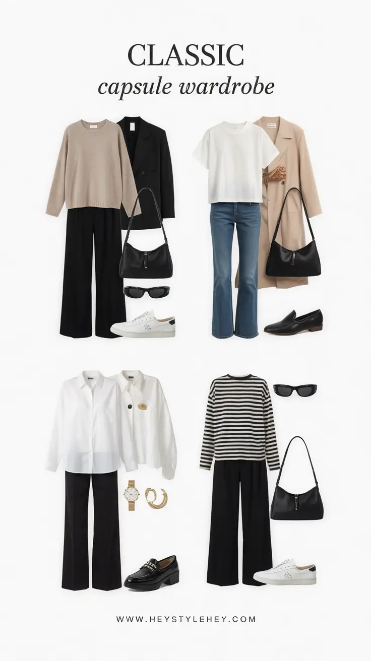 Capsule Wardrobe Outfit Ideas 2026: Minimalist Looks for Effortless Style