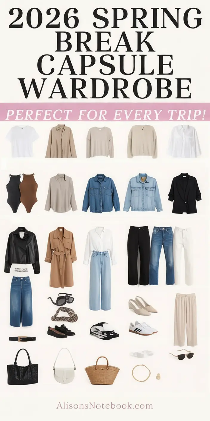 Spring Wardrobe Styles 2026: Fresh Capsule Ideas for a Modern Seasonal Closet