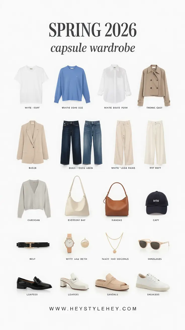 Spring Wardrobe Styles 2026: Fresh Capsule Ideas for a Modern Seasonal Closet