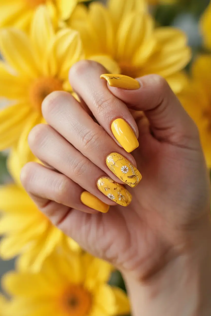 Yellow Spring Nails 2026: Fresh Ideas and Trendy Designs for the New Season