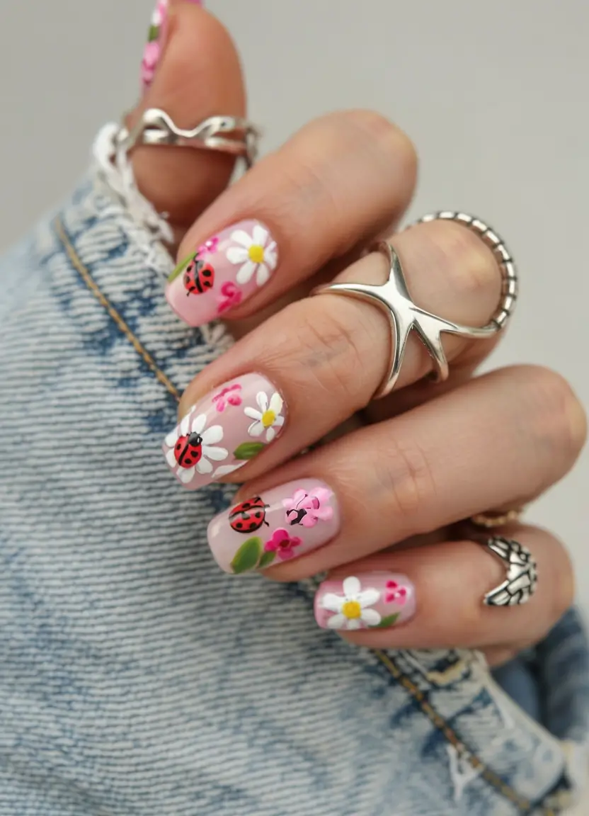 Artistic Spring Nail Design 2026 - Most Popular Pics