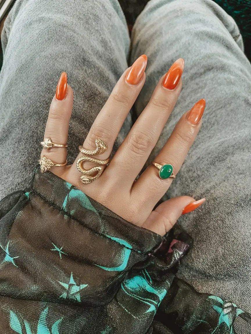 Chic Spring Orange Nails 2026: Fresh Ideas, Shapes, and Shades to Try This Season