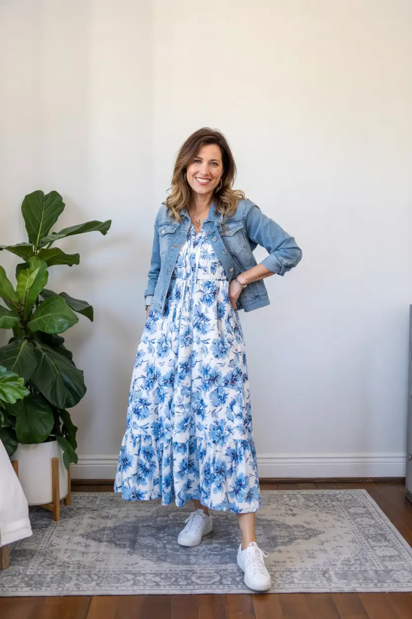 Feminine Spring Outfits for Women Over 40 2026: Fresh, Casual & Stylish Ideas for the New Season