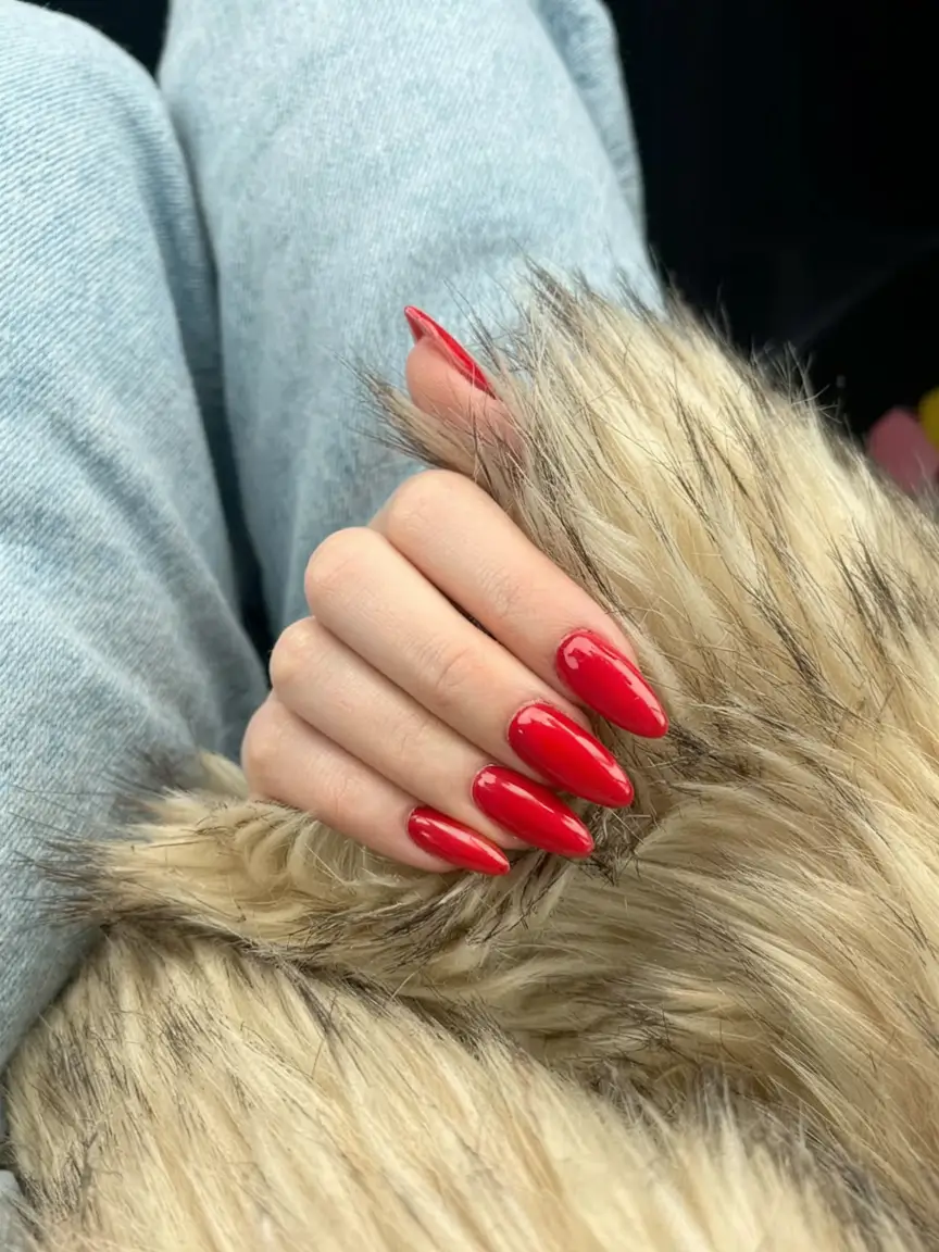 Elegant Red Spring Nails Ideas 2026: Chic Almond, French Tip, Cherry & Short Designs for the Season