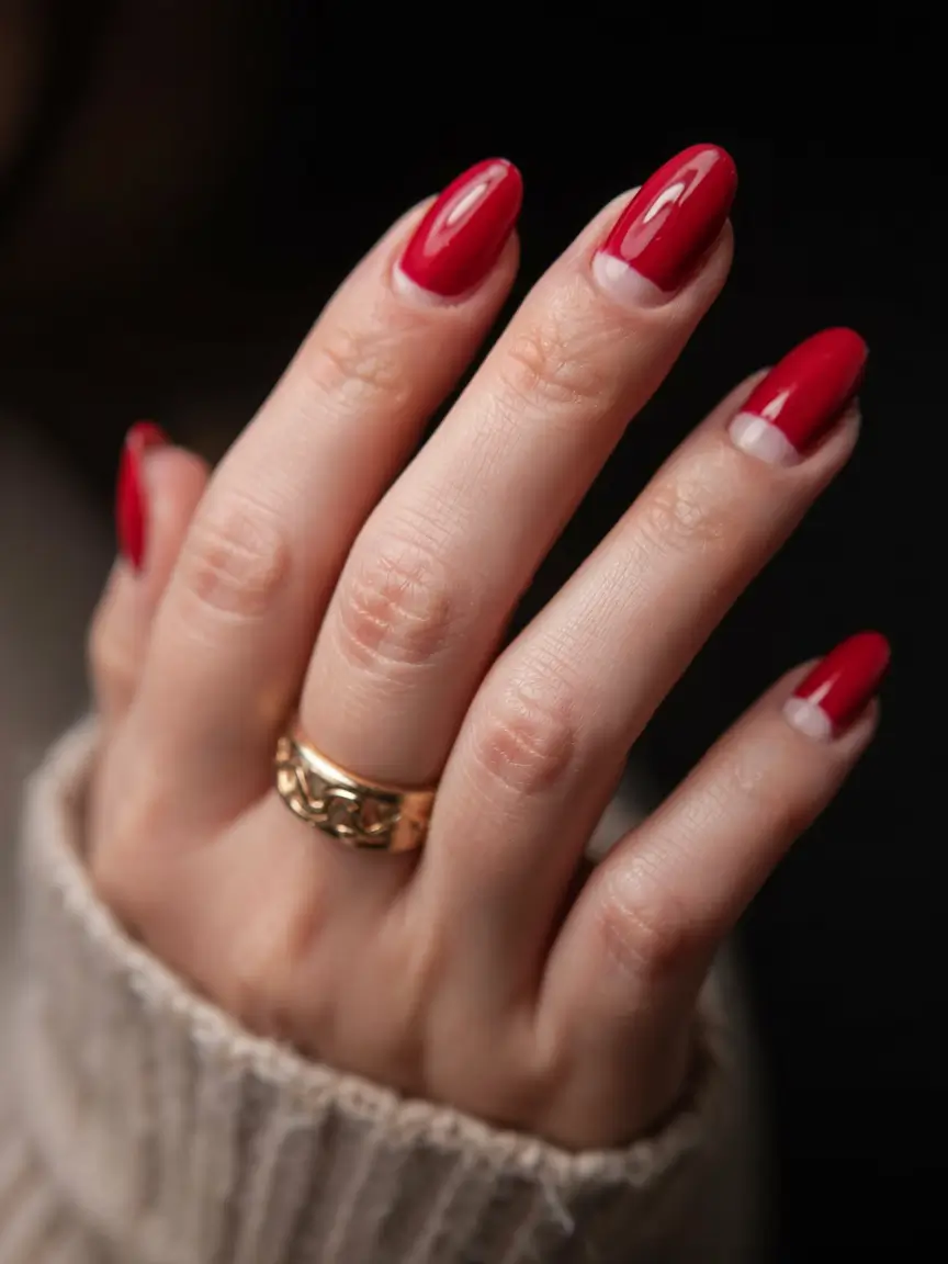 Elegant Red Spring Nails Ideas 2026: Chic Almond, French Tip, Cherry & Short Designs for the Season