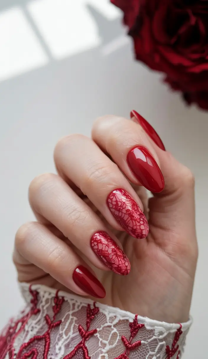 Elegant Red Spring Nails Ideas 2026: Chic Almond, French Tip, Cherry & Short Designs for the Season