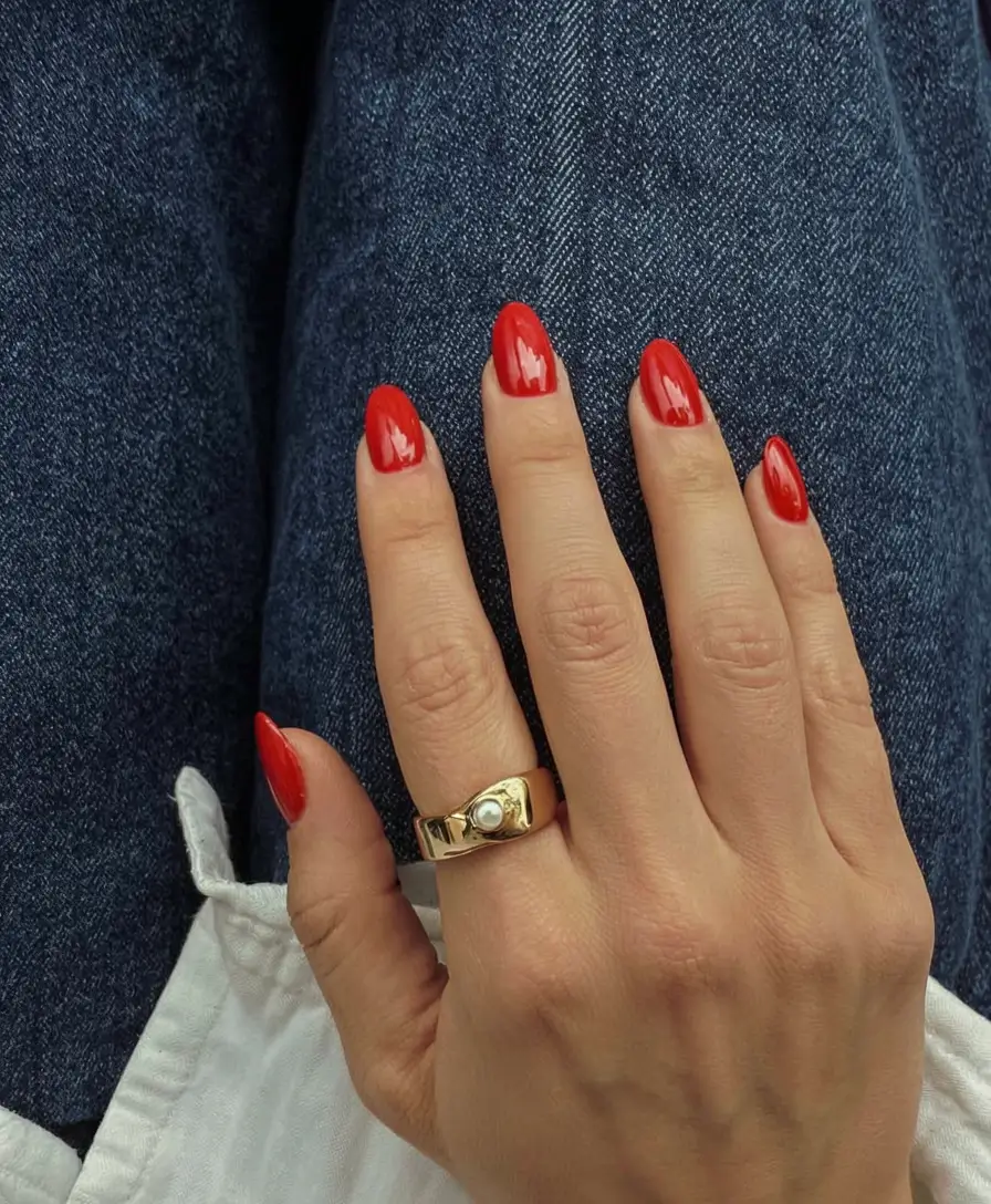 Elegant Red Spring Nails Ideas 2026: Chic Almond, French Tip, Cherry & Short Designs for the Season