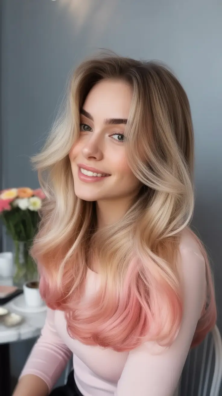 Gorgeous Spring Ombre Hair Color 2026: The Prettiest Blends from Soft Blonde to Rose Gold