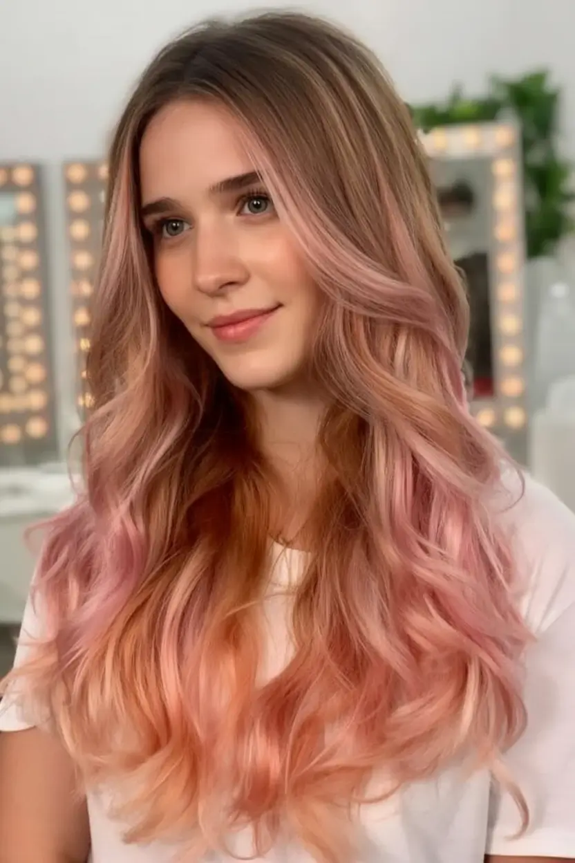 Gorgeous Spring Ombre Hair Color 2026: The Prettiest Blends from Soft Blonde to Rose Gold
