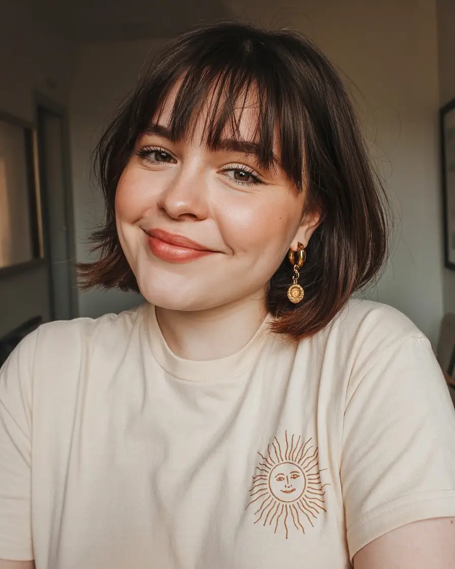 Playful Spring Haircuts for Chubby Faces 2026: 27 Fresh & Flattering Ideas